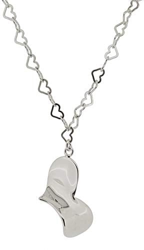 Orphelia Jewelry ZK-2576 Women's Necklace with Pendant 925 Sterling Silver 42 cm, Sterling Silver