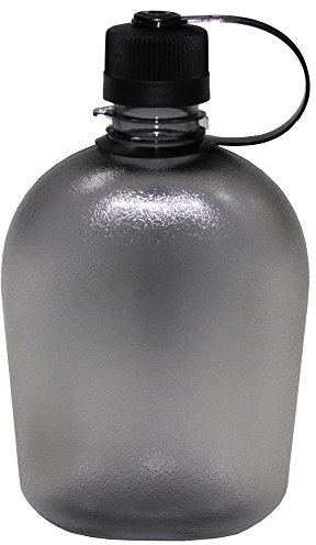 Gourde américaine, génération iI transparent/noir 1 l