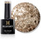 Bluesky Gel Nail Polish, Gold Button DC002, Glitter, Long Lasting, Chip Resistant, 10 ml (Requires Drying Under UV LED Lamp)