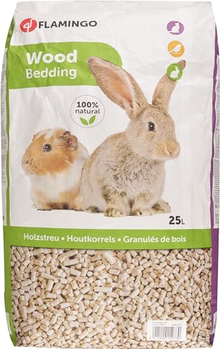 Flamingo Granules de Bois pour Rongeur 15 kg