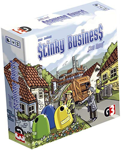 G3 Publishing 105747 - Stinky Business, Brettspiel - Deutsch/Englisch/Polnisch