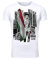 T-Shirt Herren Männer Fan Printshirt Fußball Europameisterschaft 2016 Girl Sexy Hungary Ungarn weiß XL