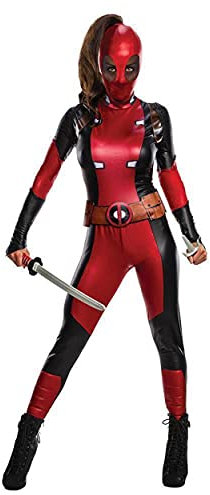 Rubie's Offizielles Disney-Kostüm Deadpool, Marvel-Reihe Secret Wishes, für Damen, Größe XS/EU 34-36 Halloween