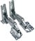 ORIGINAL SET SATZ oben und unten Kühlschrank Gorenje 331781 Scharnier Türscharnier Türband Gelenk Aufhängung Kühlschrank Gefrierschrank Kühl-Gefrier-Kombination wie HETTICH 1FL25 2171 2NJ25 2172