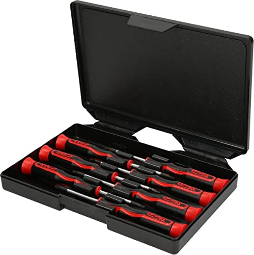 KS Tools 500.7160 Composition de 6 tournevis éléctroniques KS Torx | Coffret de 7 tournevis électroniques TORX®, outillage professionnel, chrome vanadium