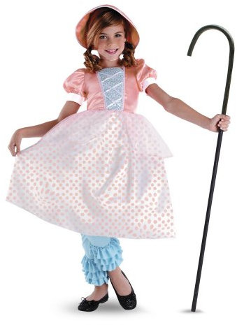 Toy Story Bo Peep Deluxe Halloween Costume - Child Size Small 4-6x