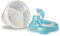 Vital Baby Milchpulverportionierer mit 3 Fächern/Baby Milchpulver Spender mit drei extra Kammern für drei Portionen und drehbarem Deckel mit einer Öffnung/Milchpulver Box/Aufbewahrung