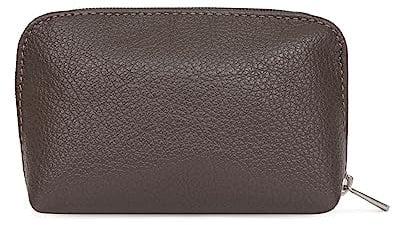 Hexagona - Porte-Monnaie - pour Femme - Collection Confort - Taupe - en Cuir