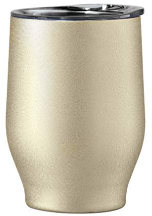 Oggi 8120.4 PARTY Vacuum insulated Tumbler, 12-Ounce, Champagne Frost