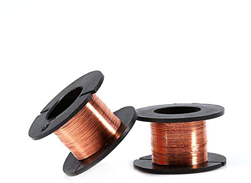 5Pz 0 1mm Filo di rame smaltato 15 m Filo di avvolgimento del magnete Filo di riparazione smaltato per la manutenzione professionale di computer cellulari ecc