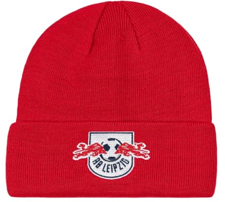 RB Leipzig Kinder Beanie rot Wintermütze Kids Mütze RBL - Plus Lesezeichen Wir lieben Fußball