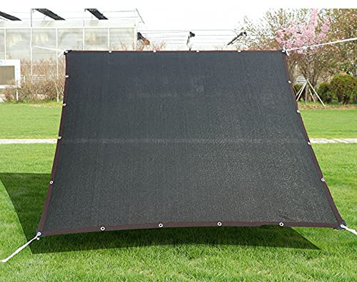 Voile D'ombrage, Toile Ombrage Rectangulaire 3x2m 4x3m 5x4m 6x5m, Protection UV 90%, Résistant Et Respirant, Distance Du Trou De 1 M, Taud Soleil Pour Terrasse Et Jardin,Black-5*6m(16.4*19.69ft)