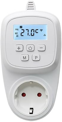 Thermostat programmable enfichable QH 02TP avec sonde d'ambiance