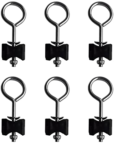 WANGCL Lot de 6 vis pour trampoline, convient pour les grands et petits trampolines, les amateurs de bricolage et les propriétaires généraux