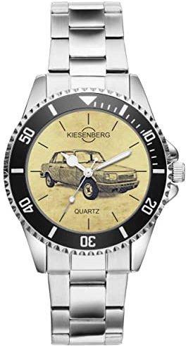 KIESENBERG Herrenuhr 1.3 1988-1991 Fan Armbanduhr Geschenk Analog Quartz Metallband Uhr 5751