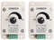 2-Pack manueller Knopf LED Dimmer, DC 12V-24V 8A PWM Dimmer, einfarbiger Dimmer passend für LED-Streifen Lichter, LED-Modul, LED-String Lichter