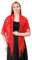 FAIRYGATE Halstuch Damen Bestickt Glitzer Schal Dünn Vintage Floral Stola Wraps mit Pailletten für Hochzeit Abendkleider A6306