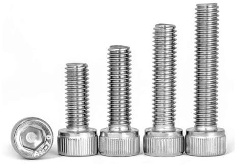 Foyoram #5-40 x 3/8 UNC Zylinderschrauben mit Innensechskant 20 Stück Edelstahl Unified Thread Standard (#5-40 x 3/8,20)