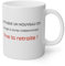 Mug Vive la retraite ! idée cadeau humour drôle amusant retraité