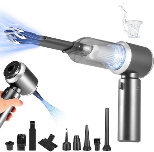 Contraxump Handheld Vacuum Cleaner Cordless, 15000Pa Portable Vacuum Cleaner, Lightweight Car Vacuum Cleaner With High Power Suction, for Car Home Office