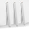 LOPYXBR 3 Roll Self Adhesive White Wallpaper for Living Room 40CMx9M White Vinyl Wrap Matte White's Sticky Back Plastic Whites Self Adhesive Vinyl for Cabinet Furniture