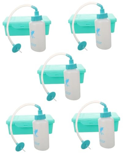 FRCOLOR 5juegos Botella De Limpieza De Oídos Herramienta De Limpieza Suave y Para Cera De Oído Portátil y Duradero Para Uso Familiar