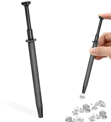 Piercing Ball Grabber Premium Aluminum Alloy Piercing Ball Screw Tool Multifunctional 4 Claw Piercing Clamp for Jewelry,Small Parts