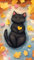 ARTGOTO Peinture par Numero Adulte Grand Format,40x70cm Peinture par Numéro Adulte Animaux Chat A,Paint by Numbers for Adults pour Décoration Murale(Sans Cadre)