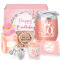 30th Birthday Gifts for Women, Happy 30th Birthday Basket Gifts Box for Best Friends Female Mum Wife Daughter Sister Her Girlfriend Coworker Bestie by Sheinly