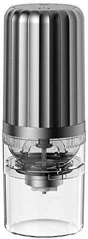 Ohulelks Adjustable Coffee Grinder Electric, Grinder, Spice Grinder, Coffee Bean Grinder, Espresso Grinder Black