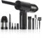 Fililogor Aspirateur à Main, 3 Vitesses Aspirateur Voiture Puissant sans Fil Portable, 2 en 1 Mini Aspirateur Voiture 5 Buses, 51000RPM, pour Animaux, Maison, Bureau (Black)