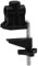 Morsetto da scrivania, Supporto per Morsetto da Tavolo con Foro da 0, 47 Pollici, Clip per Lampada da scrivania in plastica e Metallo, Staffa a C Portatile Staccabile con Base Regolabile