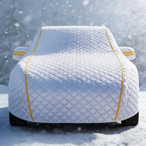 Autoabdeckung Hagelschutz Für Volkswagen Golf 7 2012-2019 Auto Abdeckung,Allwetter Verdickt Hagelschutz Autoabdeckung, Wasserdicht Atmungsaktiv Schneesicher UV Outdoor Auto Schutz