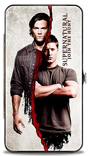 Buckle-Down Hinge – Supernatural Winchster Brothers Geteilte Geldbörse, Mehrfarbig, 7 x 4 US