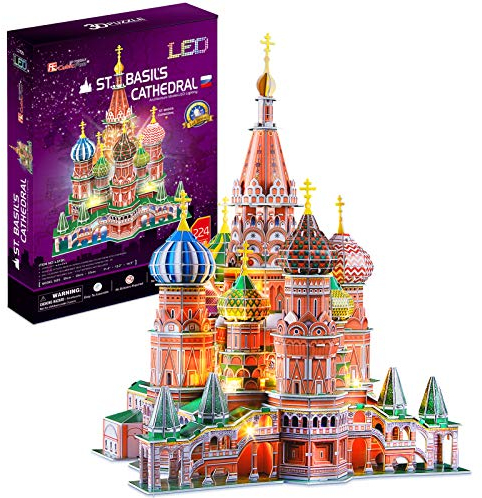 CubicFun Fun- 3D-Puzzle San Basilio LED (771L519)