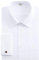J.VER Mens Regular Fit Dress White Shirt Long Sleeve Double Cuff Cufflinks Formal Shirt Work Business Cotton 17.5 Neck 32-33 Sleeve