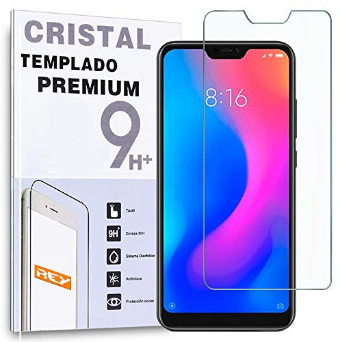 Protector de Pantalla para XIAOMI REDMI 6 Pro - XIAOMI MI A2 Lite, Cristal Vidrio Templado Premium