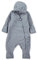 Sterntaler Unisex Baby Overall, Grau (Silber Melange), 62