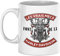 Mug humour motard, Les Vrais Mecs Font de la Harley | céramique blanc brillant