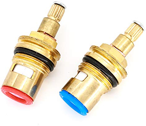 Messing 1/2 Keramik-Oberteile Ventiloberteil 90° armaturen für Zweigriffarmaturen Ventile Set