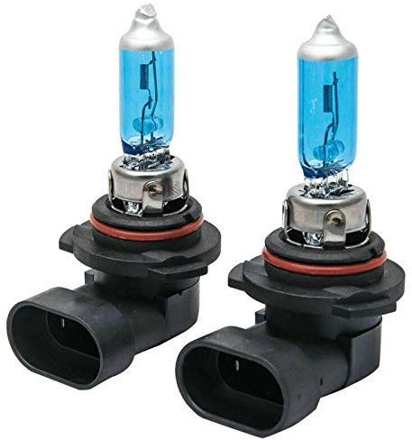 Riloer Halogen Bulbs Xenon Gas Filled, h11 headlight bulb,2X HB4 12v 100w 5000K Super White Halogen Bulbs Headlight Lamps Mist Light,for Dipped Beam, Fog Light, for Stock Replacement