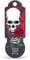 TRIGGI® der Einkaufswagenlöser - Einkaufswagenchip abziehbar Totenkopf-Serie ROSENKLEID
