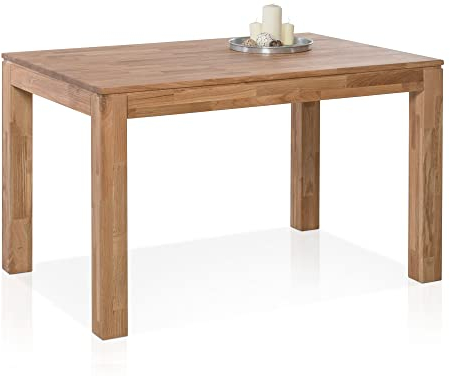 moebel-eins EMILION Esstisch, Material Massivholz, lackiert, Buche, 120x80 cm