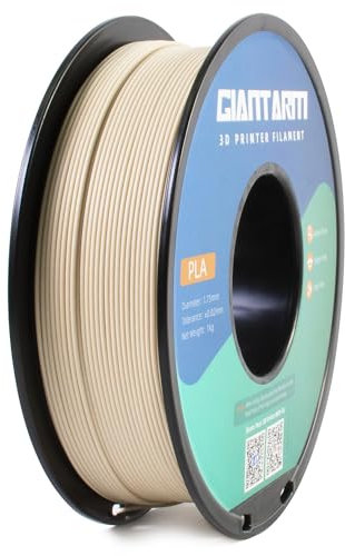 PLA Filament 1.75mm, GIANTARM 3D Drucker Filament PLA Holz Pappel 1kg Spool