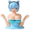 FUNMIX 2PCS Chest Shaking Ornaments, Interessante Anime Figur Modell Statue Spielzeug Home Auto Desktop Dekoration Ornamente Sammlung Geschenke für Dekor