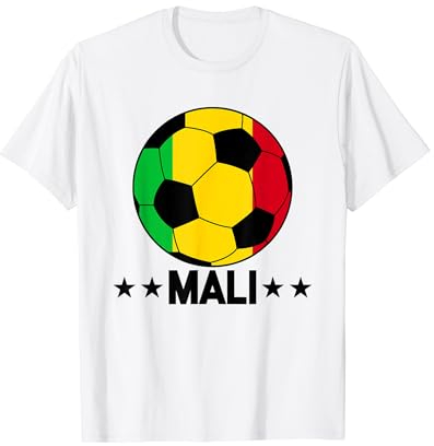 Mali Soccer Team Mali Flag Jersey Football T-Shirt