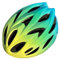 LOVIVER Kinder-Fahrradhelm, stilvoller Kinder-Fahrradhelm, 52–58 cm, Leichter Rennradhelm, sportlicher Helm zum Radfahren, Grün