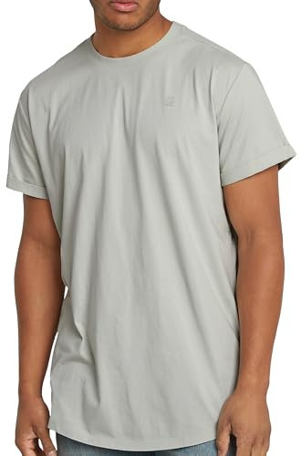G-STAR Herren Lash T-Shirt, Grau (gs Mercury D16396-B353-G987), S
