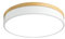 OKSANO Holz LED Unterputz Deckenleuchte, 30cm Runde dimmbare Deckenleuchte, 2700K-6000K Auswahlbare minimalistische Deckenleuchte für Wohnzimmer, Schlafzimmer