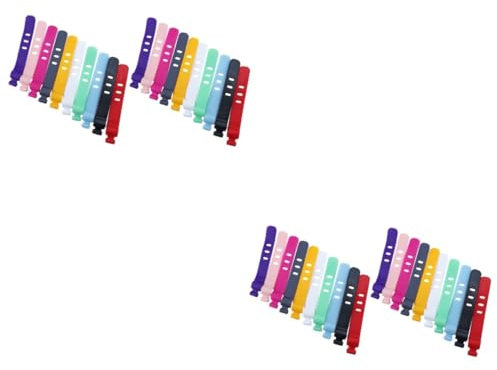 CIYODO 100stücke Kabelhalter Verstellbare Kabelbinder Für Effizientes Kabelmanagement Für Ladegeräte Kopfhörer Und Pc-kabel Platzsparend Und Wiederverwendbar